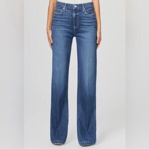 Paige Leenah High-Rise Wide-Leg Jeans-Size 34